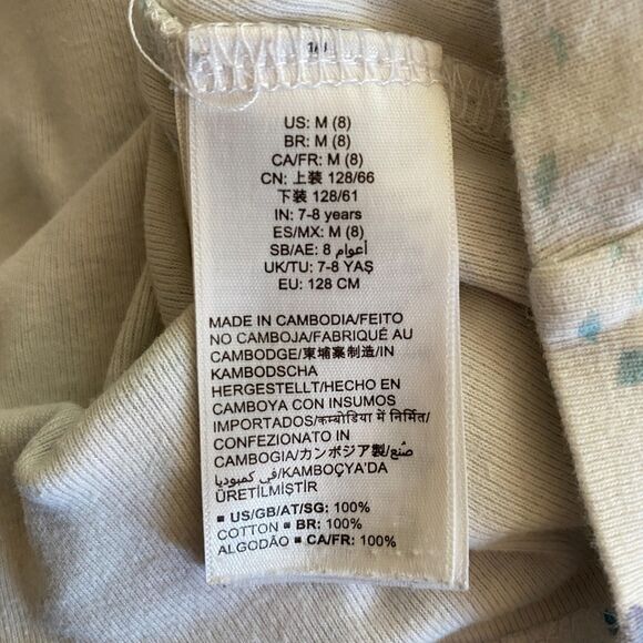 Spotted Zebra Frozen 2 Pajama Set Girls' Medium (8) - Picture 14 of 15